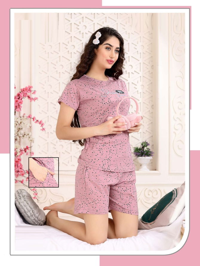 Vol 77 Sd By Fashion Talk Western Short Night Suit Catalog